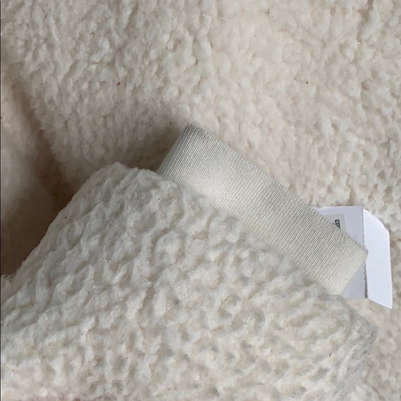 Sweaty Betty cream teddy Sherpa bomber coat jacket - Picture 8 of 8